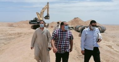 صور.. لجان لمتابعة تطبيق إجراءات الوقاية لمواجهة كورونا بمشروعات البحر الأحمر