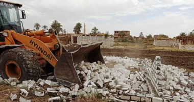 محافظ أسوان: إزالة 21 حالة تعد اليوم بمراكز أسوان وكوم أمبو ودراو‎