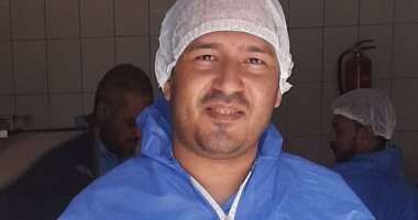الجيش الأبيض.. "ياسر " مسعف على خط مواجهة كورونا بإسعاف نجع حمادى