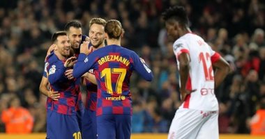 برشلونة يتقدم على ليجانيس بهدف أنسو فاتي في الدقيقة 42.. فيديو