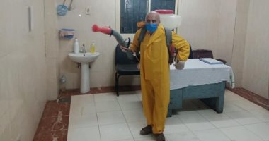 نائب محافظ الجيزة يقود حملة مكبرة لتطهير وتعقيم شوارع مدينة أطفيح