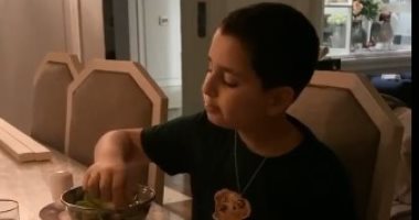 أصالة تحتفل بعيد ميلادها بتحضير السحور لأبنائها.. وتوجه رسالة للجمهور.. صور