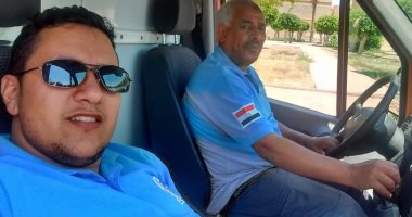 الجيش الأبيض.. "حمادة" من إسعاف العاشر من رمضان بالشرقية فى مواجهة كورونا