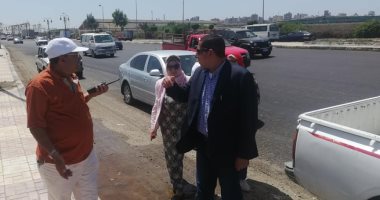 صور.. جولة لقيادات محافظة الإسكندرية لمتابعة رفع كفاءة طريق القبارى السريع