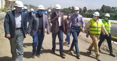 نائب وزير الإسكان يتفقد توسعات محطة مياه جزيرة الدهب لخدمة المناطق الساخنة بالجيزة