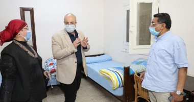 تجهيز المدينة الجامعية ببنى سويف لاستقبال 1205 مصريا عائدا من الخارج