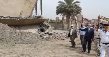 محافظ الجيزة: إزالة 10 عقارات مخالفة بالوراق وجنوب والعمرانية والهرم 