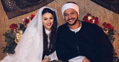 هنادي مهنى تشارك بصورة زواجها من أحمد خالد صالح فى مسلسل الفتوة:ميغركوش الطيبة