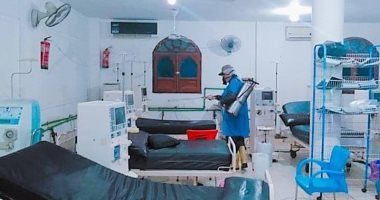 صور.. استمرار حملات التطهير والتعقيم وفض الأسواق الأسبوعية بكفر الشيخ 
