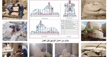 الأعلى للآثار: تماثيل الكباش بمعابد الكرنك تعرضت لترميم خاطئ بالسبعينيات