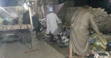 الوحدة المحلية بابوقرقاص تواصل أعمال الرش والتطهير للمحكمة والنيابة