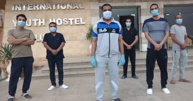 خروج أحد رجال الإسعاف من الحجر الصحى بالطود بعد تعافيه من كورونا