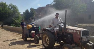 رئيس مدينة منوف: تطهير قرية دمليج بأكملها للوقاية من أخطار فيروس كورونا 