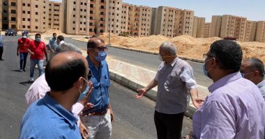 مساعد نائب وزير الإسكان يتفقد مشروع الإسكان الاجتماعى بمدينة 6 أكتوبر الجديدة 