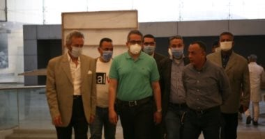 وزير السياحة يتابع خطة العمل بالمتحف القومى للحضارة المصرية تمهيدًا لافتتاحه
