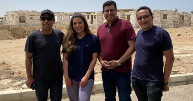أيمن سلامة مؤلف "لما كنا صغيرين" يعلن انتهاء تصوير المسلسل.. صور