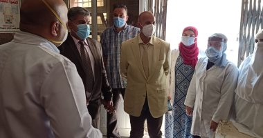 مدير مستشفيات الصحة يتفقد فافوس النموذجى بالشرقية