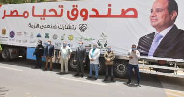 صور.. نائب محافظ الأقصر يستقبل قافلة للمساعدات من صندوق تحيا مصر لدعم القرى