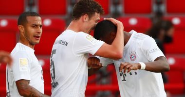 بايرن ميونخ يقهر يونيون برلين بثنائية ويعزز صدارة الدوري الالمانى. فيديو