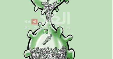 كاريكاتير صحيفة أردنية.. فيروس كورونا يحصد المزيد من الأرواح