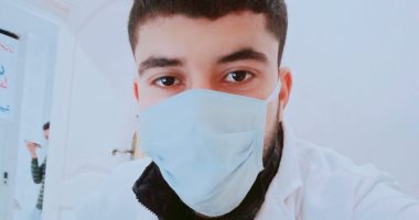 جيشنا الأبيض.. "أحمد" أخصائى أشعه بمستشفى الإبراهيمية على خط مواجهة كورونا