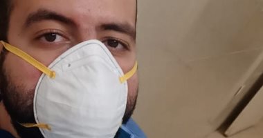 جيشنا الأبيض.. "على" من قلب مستشفى العزل بسيناء على خط مواجهة كورونا