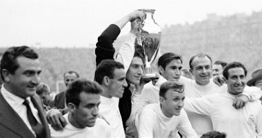 60 عاما على تتويج ريال مدريد بدورى الأبطال للمرة الخامسة على التوالى