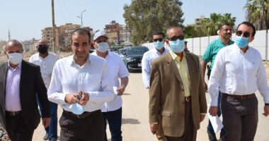 محافظ الإسماعيلية يتفقد أعمال تطوير أرض حديقة الفروسية.. صور 