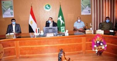 محافظ الشرقية يجتمع بالجهاز التنفيذى لبدء تنفيذ مبادرة إرادة شعب لمواجهة كورونا