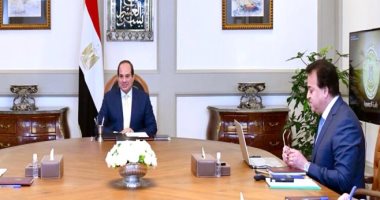 خلال اجتماعه برئيس الوزراء ووزير التعليم العالى.. السيسى يوجه بإيلاء أهمية قصوى لبناء قاعدة عريضة من النابغين علميًا.. وتقديم المزيد من الدعم للتجارب الإكلينيكية فيما يتعلق بفيروس كورونا المستجد