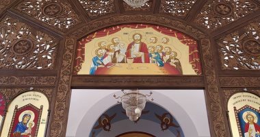 شاهد.. كاتدرائية "العذراء والآنبا كاراس" الجديدة قبل افتتاحها بالإسكندرية