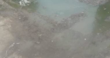 شكوى من انتشار مياه الصرف الصحى بشارع بترعة الزمر بشتيل