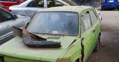 قارئ يشكو من وجود سيارة مركونة لفترة طويلة فى شارع  المراغى بالعجوزة 