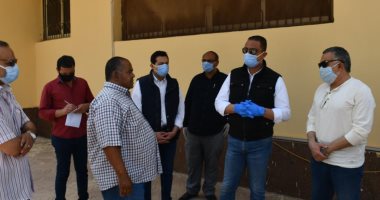 محافظ الفيوم يتفقد جاهزية المدينة الجامعية للعزل الصحى.. صور