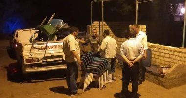 غلق وتشميع مقهيين ببنى سويف لمخالفتهما مواعيد حظر التجوال