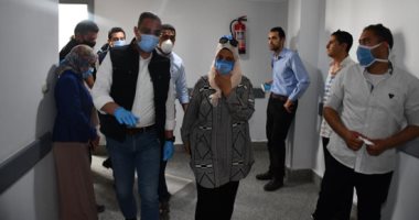 محافظ الفيوم يتابع أعمال تجهيز مركز التعليم المدنى بشكشوك لعزل مصابى كورونا