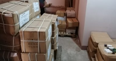 صور.. ضبط مستحضرات تجميل مجهولة المصدر وبدون فواتير بالغربية