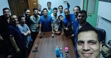 الجيش الأبيض.. فريق جراحة المخ والأعصاب بمستشفى قناة السويس يواجه كورونا
