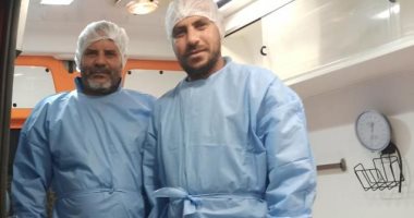 الجيش الأبيض.."محمد وسامح" بإسعاف بنى سويف فى مواجهة فيروس كورونا