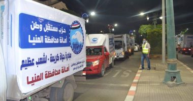 "مستقبل وطن" بالمنيا يواصل قوافله الغذائية لدعم الأسر الأكثر احتياجا.. صور