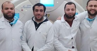 الجيش الأبيض.. إخصائيين أشعة بجامعة المنصورة فى مواجهة كورونا