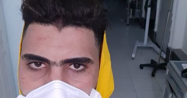 "مبروك" أخصائى تمريض بحميات الإسكندرية على خط المواجهة ضد كورونا