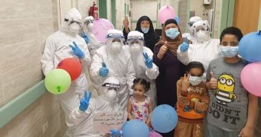 خروج 16 حالة بعد إتمام شفائهم من مستشفى العزل بملوى