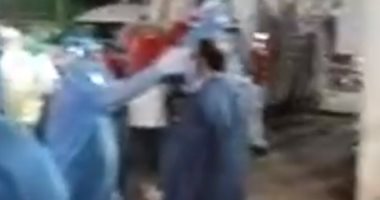 شاهد.. وصول 294 مصريا عائدا من الإمارات إلى المدينة الجامعية بمشتهر