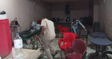 ضبط صاحب مقهى بمغاغة لمخالفته قرارات الاغلاق بالمنيا 