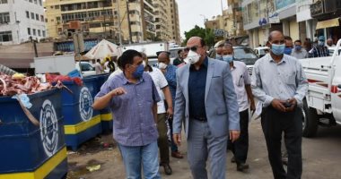 محافظ أسوان يوجه برفع كافة الإشغالات فى شوارع المحافظة خلال جولة ميدانية