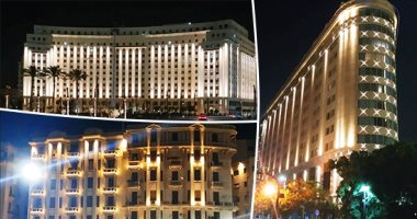 تضفير الماضى بالحاضر فى ميدان التحرير.. بعد المسلة والنافورة والكباش الفرعونية شركة الصوت والضوء تنفذ أعمال الإنارة ووزير قطاع الأعمال يتفقدها.. والقاهرة باتت تضاهى أروع مدن العالم بمنظر جديد لميدانها الأشهر