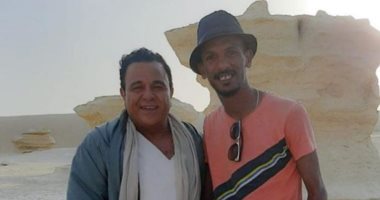 محمد فؤاد فى الفيوم لتصوير "فيديو كليب"