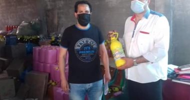 ضبط مصنع منظفات غير مرخص وتحرير 42 محضر للمخابز ومحلات الجزارة بالبحيرة