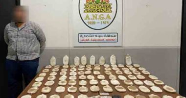 الداخلية تضبط 90 طربة حشيش بقيمة 750 ألف جنيه قبل العيد